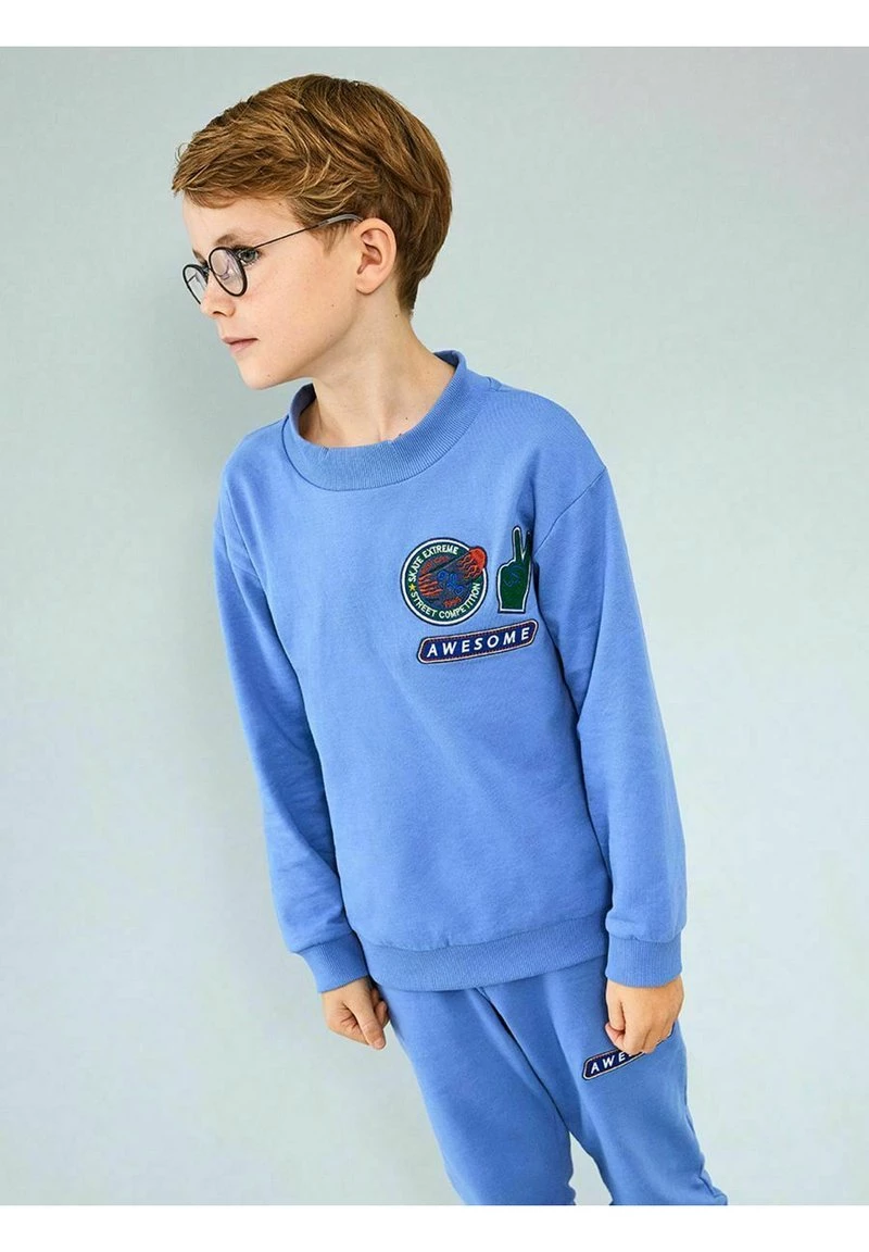 Name It Kinder Sweatshirt - Blue 3 Name It Kinder Sweatshirt - Blue