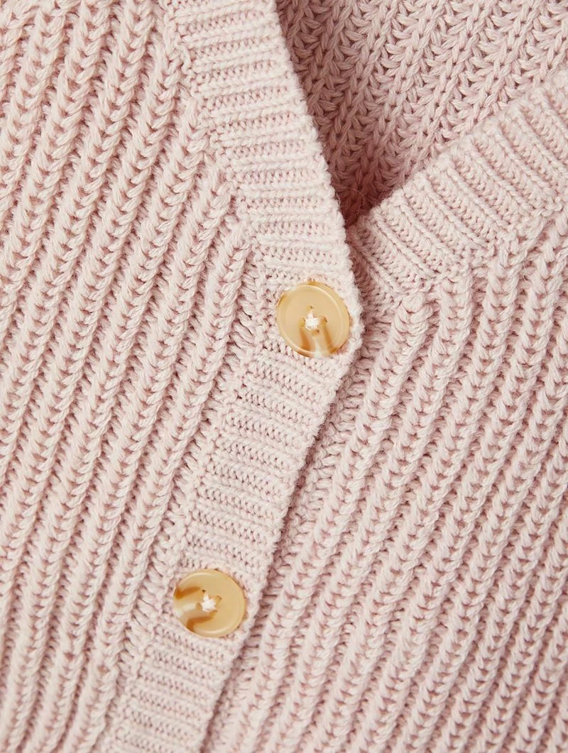 Name It NMFVALEA SHORT - Strickjacke - Violet Ice | Kinder 5 Name It NMFVALEA SHORT - Strickjacke - Violet Ice | Kinder – Bild 3