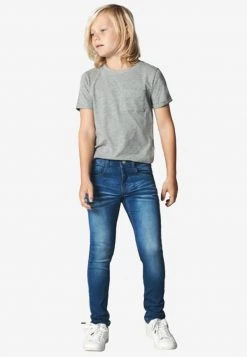 Name It Jeans Straight Leg - Medium Blue Denim | Kinder