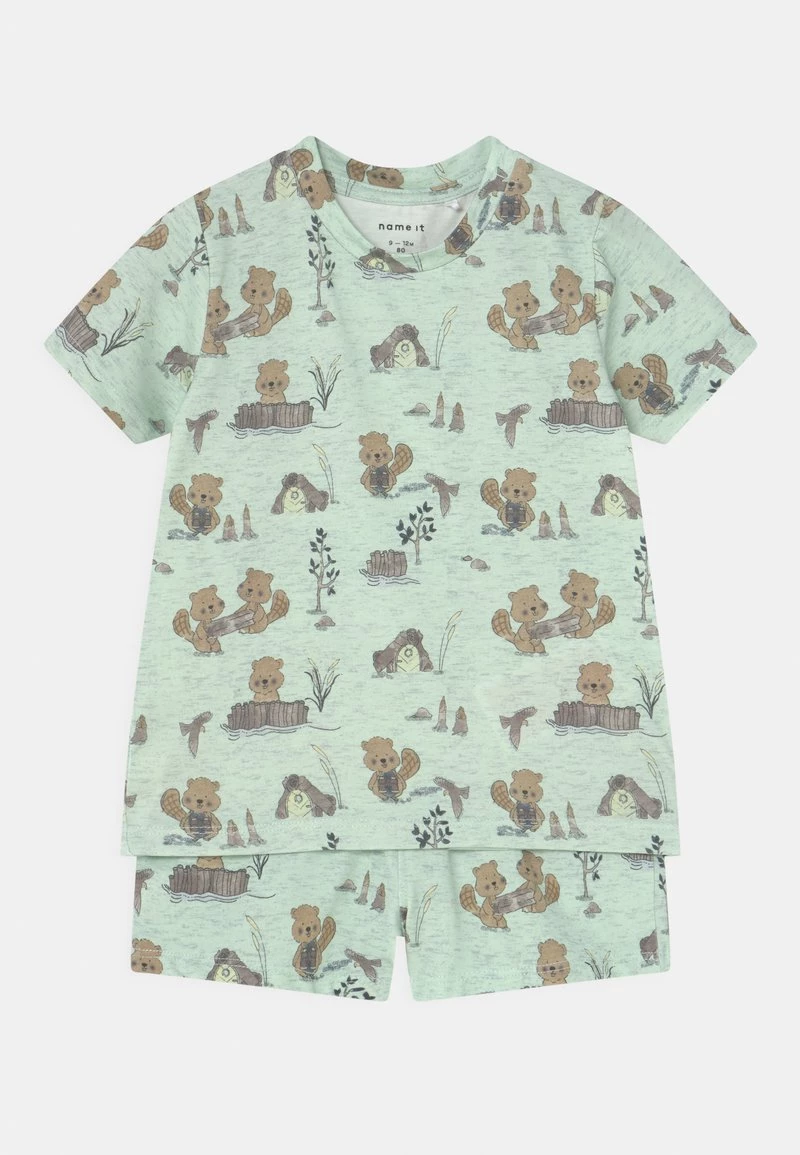 Name It Kinder NBMDANN SET - T-Shirt Print - Glacier 3 Name It Kinder NBMDANN SET - T-Shirt Print - Glacier