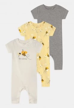 Name It NBNMIBEE 3 PACK UNISEX - Pyjama - Double Cream