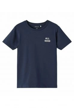 Name It Kinder NMMDALSON SS TOP BOX - T-Shirt Print - Blu