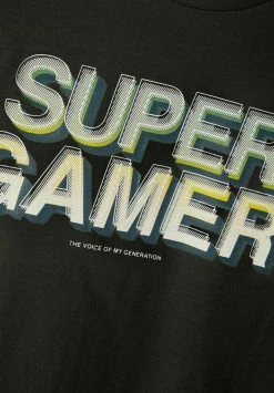 Name It Kinder SUPER GAMER - T-Shirt Print - Black -Name it Verkäufe 2b892ea312e64b05a6ed8761c9813b7a