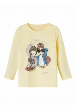 NAME IT - T-Shirt Print - Double Cream | Kinder