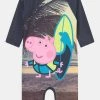 Name It NMMPEPPAPIG MARK 3/4 UV SWIMSUIT - Badeanzug - Dark Sapphire | Kinder