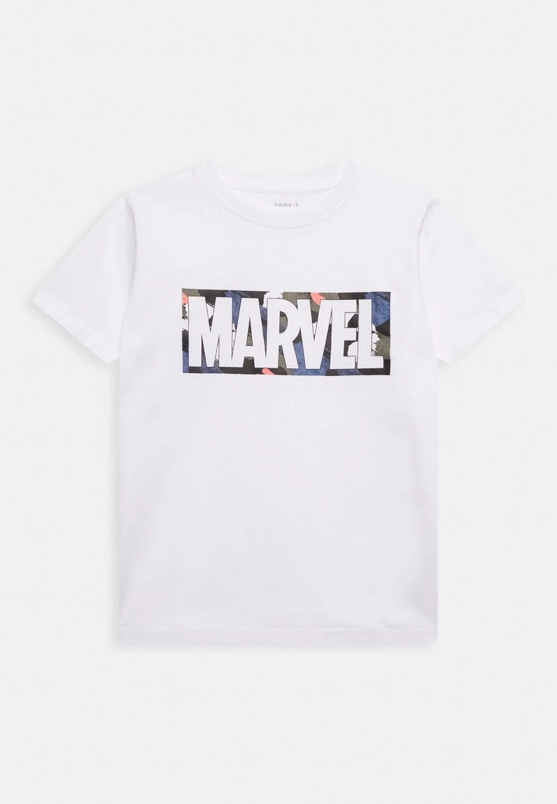 Name It Kinder NKMMASE MARVEL TOP SUPERHEROES - T-Shirt Print - Bright White 3 Name It Kinder NKMMASE MARVEL TOP SUPERHEROES - T-Shirt Print - Bright White