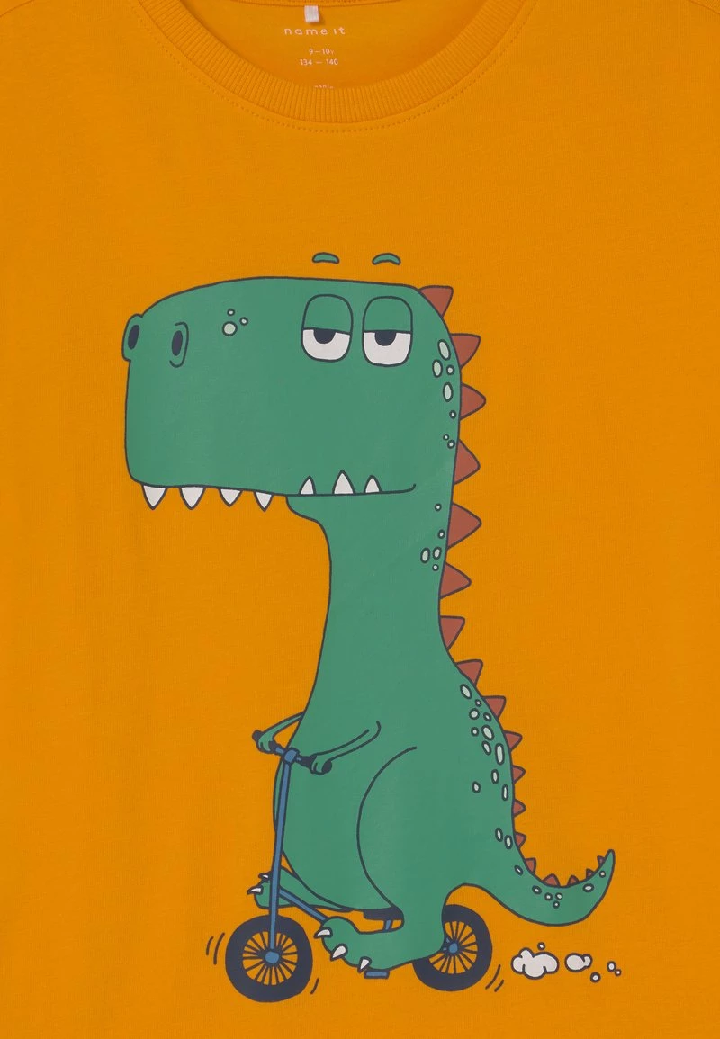 Name It Kinder NKMBUGOS - T-Shirt Print - Flame Orange 5 Name It Kinder NKMBUGOS - T-Shirt Print - Flame Orange – Bild 3