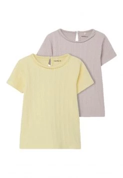 Name It 2 PACK - T-Shirt Basic - Violet Ice | Kinder