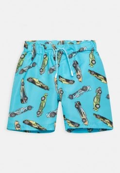 Name It Kinder NMM HOTWHEELS MARKO LONG - Badeshorts - Bluefish