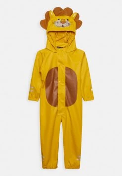 Name It NMNDRY RAIN SUIT LION UNISEX - Regenanzug - Spicy Mustard