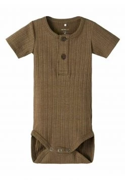 Name It Kinder HANSK KURZÄRMELIGER - Body - Tarmac