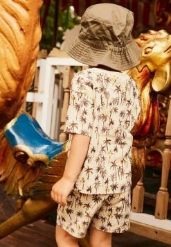 Name It Kinder HUPPER PALMEN - Jogginghose - Sea Mist -Name it Verkäufe 2ee6581fdc0f4d09ba5cd7b107810667