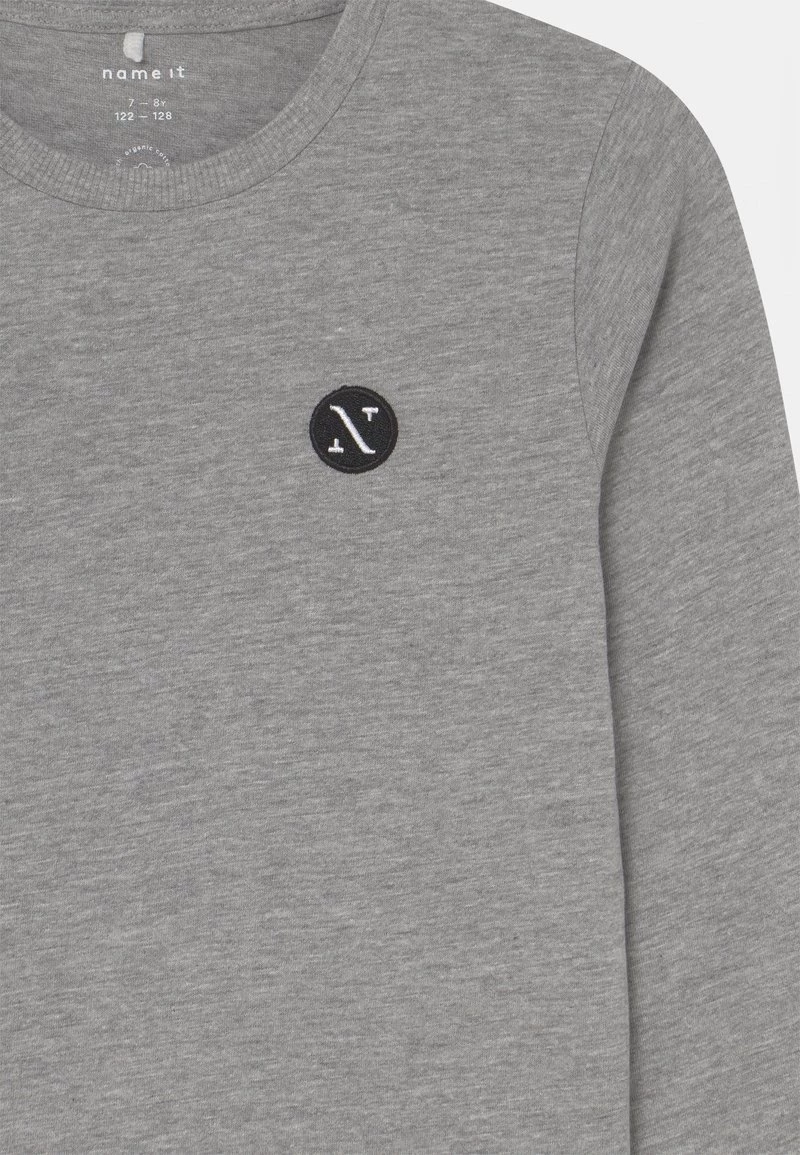 Name It Kinder NKNFREY - Langarmshirt - Grey Melange 5 Name It Kinder NKNFREY - Langarmshirt - Grey Melange – Bild 3