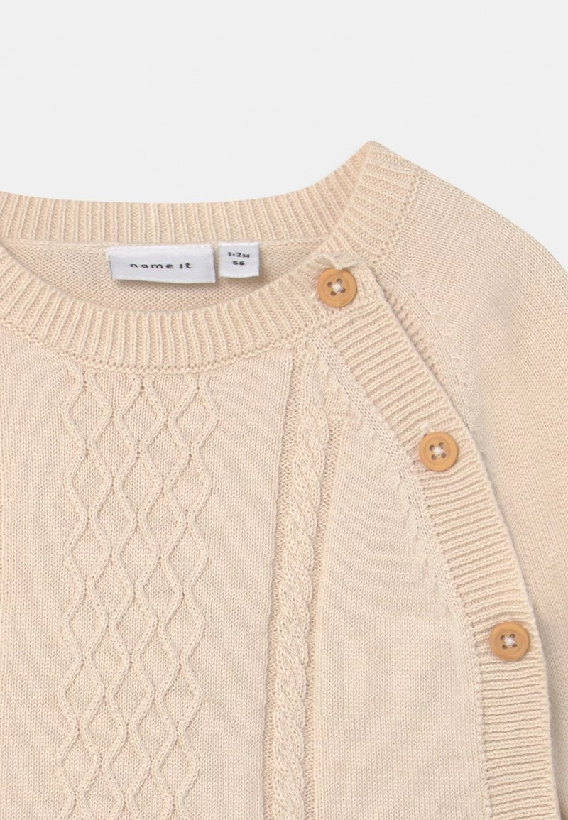 Name It NBFNAFINE GIFT SET UNISEX - Strickjacke - Whitecap Gray 6 Name It NBFNAFINE GIFT SET UNISEX - Strickjacke - Whitecap Gray – Bild 4