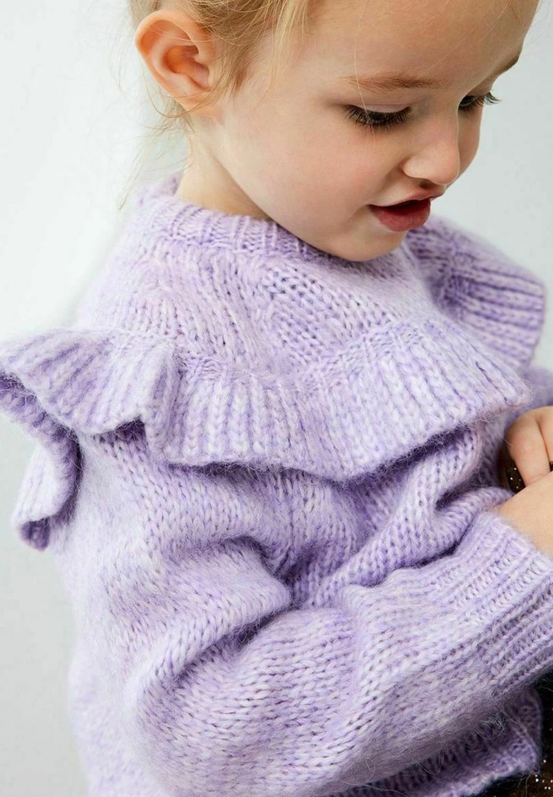 Name It Kinder Strickpullover - Purple Heather 3 Name It Kinder Strickpullover - Purple Heather