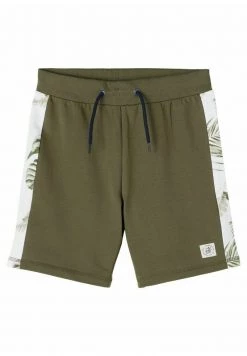 Name It Kinder BLÄTTERPRINT - Shorts - Ivy Green