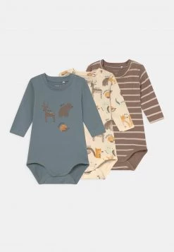 Name It NBNMIO 3 PACK UNISEX - Body - Whitecap Gray