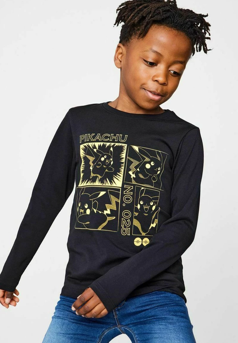 Name It Kinder MIT LANGEN ÄRMELN POKÉMON - T-Shirt Print - Black 3 Name It Kinder MIT LANGEN ÄRMELN POKÉMON - T-Shirt Print - Black