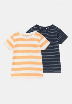 Name It Kinder NMMVALENTIN 2 PACK - T-Shirt Print - Dark Sapphire