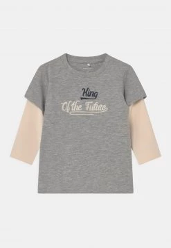 Name It Kinder NBMKENN - Langarmshirt - Grey Melange