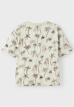 Name It Kinder HUBBY PALMEN - T-Shirt Print - Oatmeal -Name it Verkäufe 351fdc0dd65c4a4fa2380adde7229877