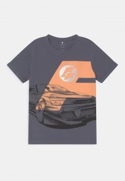 Name It Kinder NKMABU FAST&FURIOUS VAN DER ERVE - T-Shirt Print - Grisaille