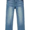 Name It Jeans Slim Fit - Medium Blue Denim | Kinder