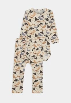 Name It NBMTAMMES BODY SET UNISEX - Leggings - Hosen - Peyote Melange