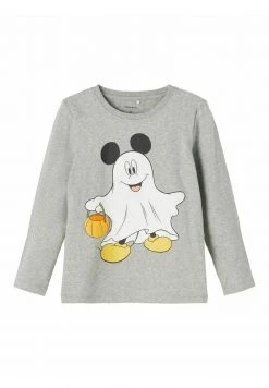 Name It Kinder DISNEYS MICKEY MAUS - Langarmshirt - Grey Melange -Name it Verkäufe 3af97f5b75884f5b9a5b6e435124a606