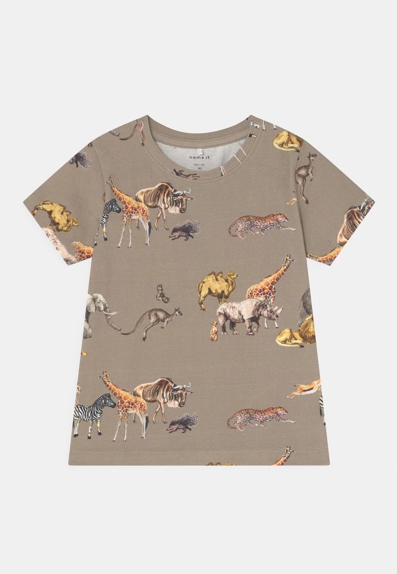 Name It Kinder NMMHESAN - T-Shirt Print - Weathered Teak 3 Name It Kinder NMMHESAN - T-Shirt Print - Weathered Teak