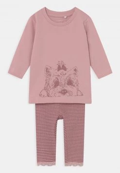 Name It Kinder NBFKATINKA SET - Leggings - Hosen - Pale Mauve
