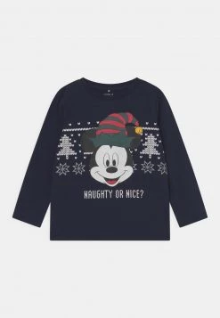 Name It Kinder NMMMICKEY - Langarmshirt - Dark Sapphire