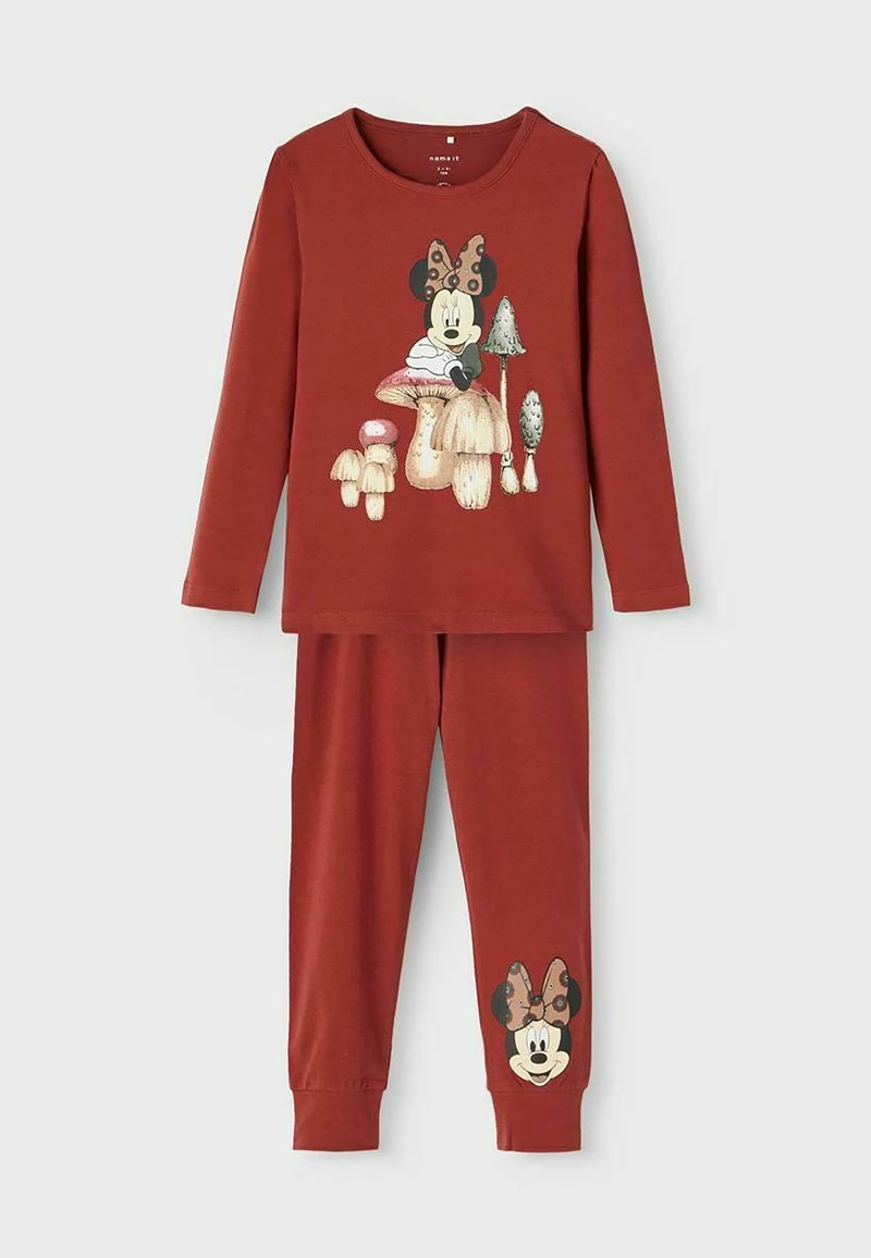 Name It Kinder MINNIE MAUS - Nachtwäsche Set - Spiced Apple 5 Name It Kinder MINNIE MAUS - Nachtwäsche Set - Spiced Apple – Bild 3