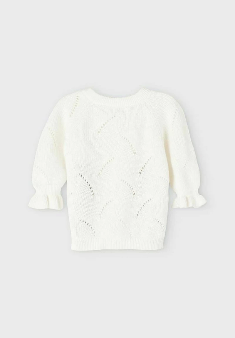 Name It Kinder LANGÄRMELIGE - Strickjacke - White Alyssum 4 Name It Kinder LANGÄRMELIGE - Strickjacke - White Alyssum – Bild 2