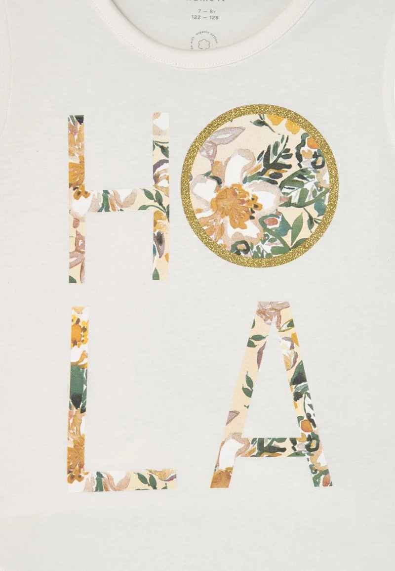 Name It Kinder NKFJUNEA TANK - T-Shirt Print - White Alyssum 5 Name It Kinder NKFJUNEA TANK - T-Shirt Print - White Alyssum – Bild 3