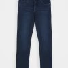 Name It Kinder NKMSILAS TOGO 86 PANT - Jeans Straight Leg - Dark Blue Denim