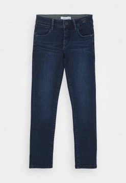 Name It Kinder NKMSILAS TOGO 86 PANT - Jeans Straight Leg - Dark Blue Denim