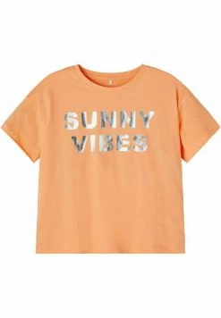 Name It Kinder T-Shirt Print - Cantaloupe