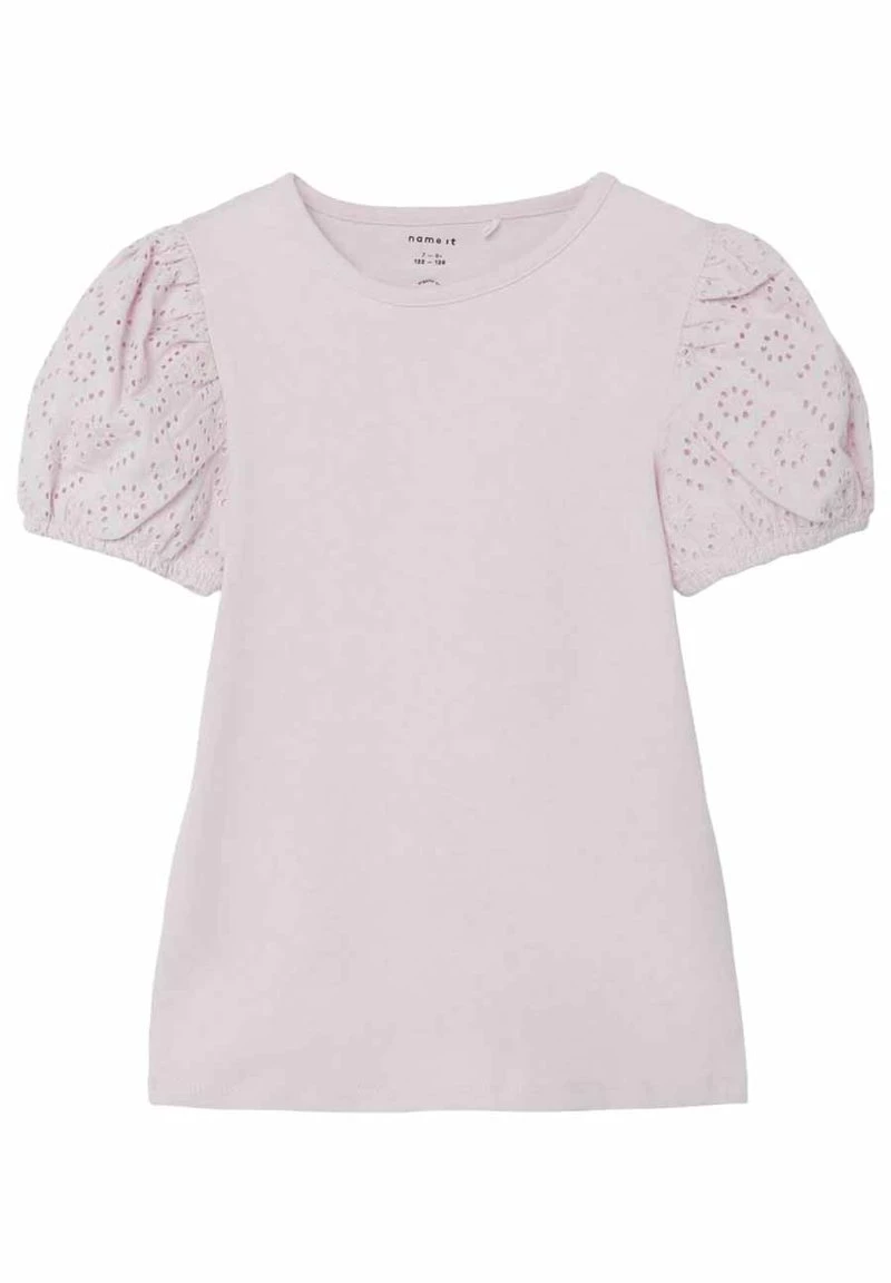Name It Kinder NAJA - T-Shirt Basic - Light Lilac 3 Name It Kinder NAJA - T-Shirt Basic - Light Lilac