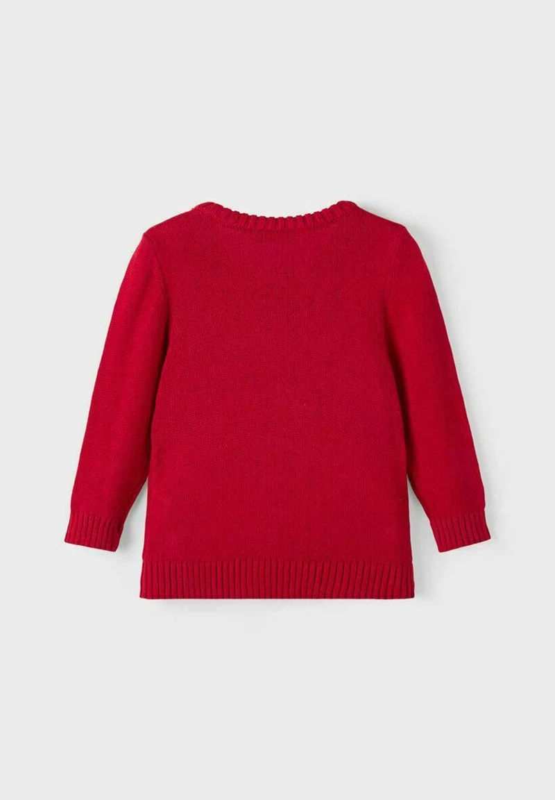 Name It Kinder Strickpullover - Jester Red 4 Name It Kinder Strickpullover - Jester Red – Bild 2