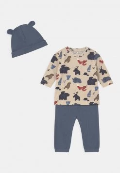 Name It NBMRUNE GIFT SET UNISEX - Stoffhose - Oatmeal