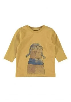 Name It Unisex LANGARM - Langarmshirt - Amber Gold