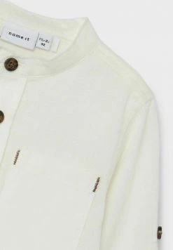 Name It Kinder REGULAR FIT - Hemd - White Alyssum -Name it Verkäufe 43da528a418e4af090701c87b7da43f2