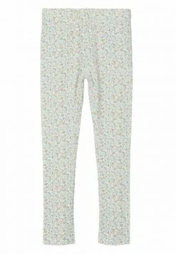 Name It Kinder JUSTICE - Leggings - Hosen - White Alyssum