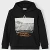Name It MIT PRINT - Kapuzenpullover - Black | Kinder