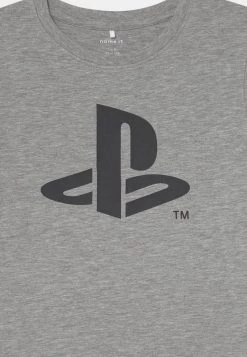 Name It Kinder PLAYSTATION OSMAN - T-Shirt Print - Grey Melange -Name it Verkäufe 451d03617da8431b97bc367652f9bcea