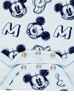 Name It Kinder DISNEY MICKEY MOUSE 2 PACK - Body - White/baby Blue -Name it Verkäufe 457052c9f823482784b5352ddc49f850