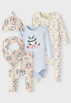 Name It Kinder SET PANDA - Tuch - Peach Whip -Name it Verkäufe 457c6655e44340dc9fd09133383d1fcf