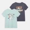 Name It NMMVUX 2 PACK - T-Shirt Print - Fair Aqua | Kinder