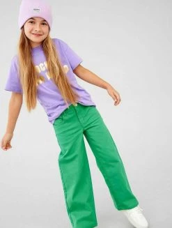 Name It Kinder WIDE LEG - Stoffhose - Jolly Green
